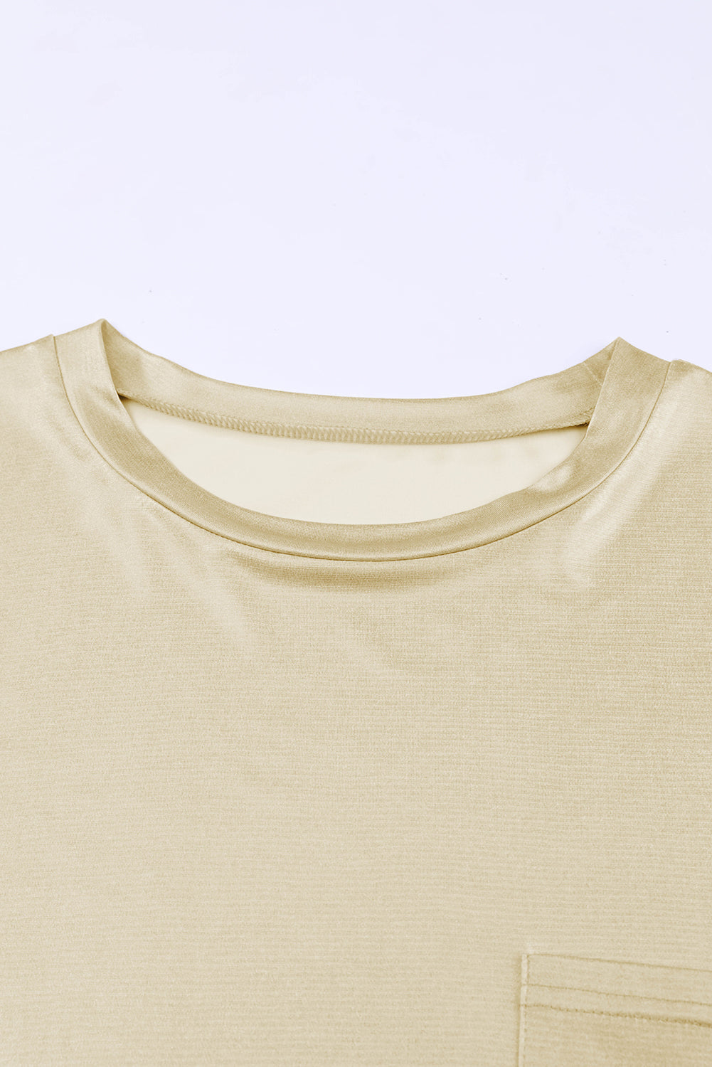 Apricot Chest Pocket Loose Fit T Shirt