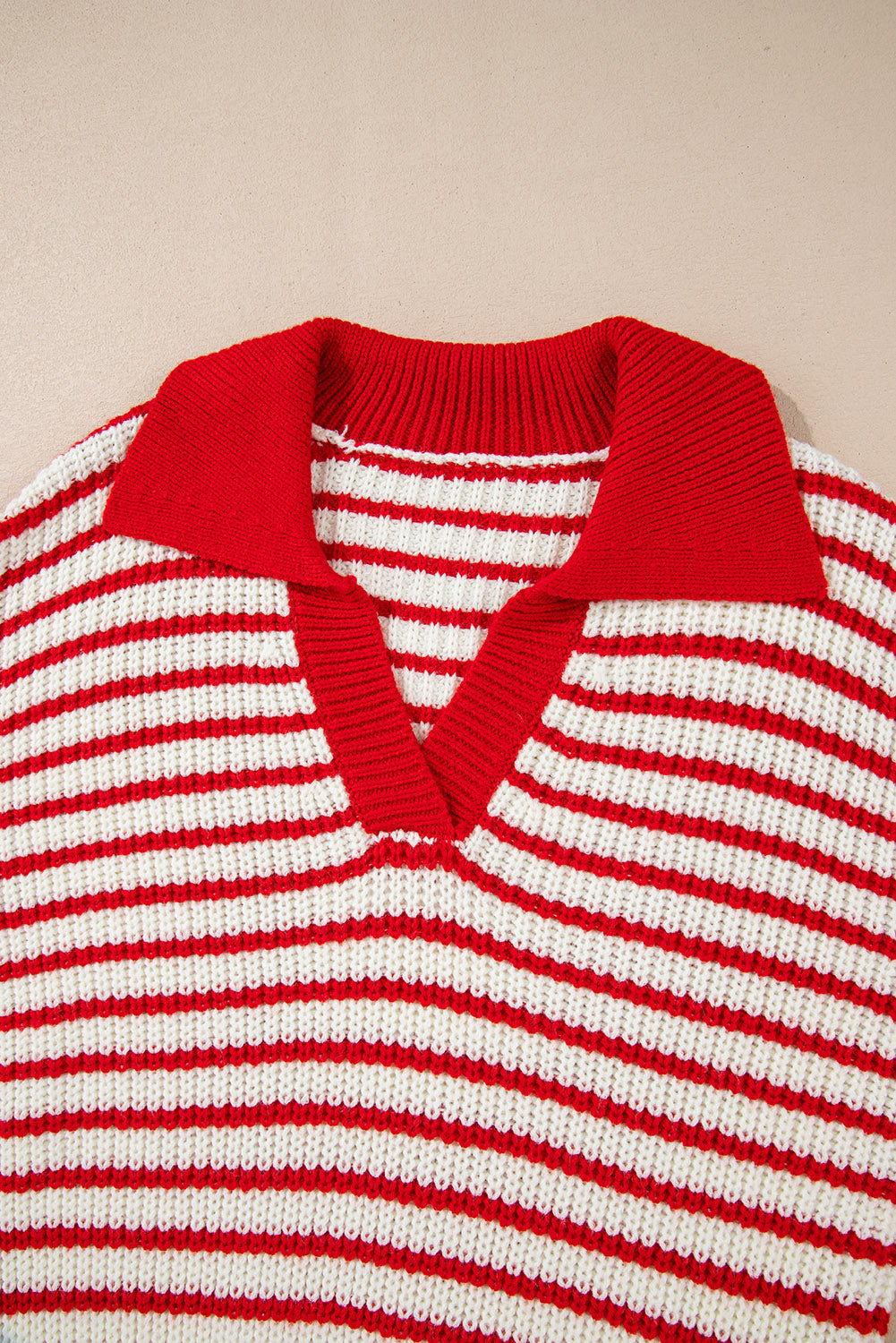 Red Lantern Sleeve Sweater